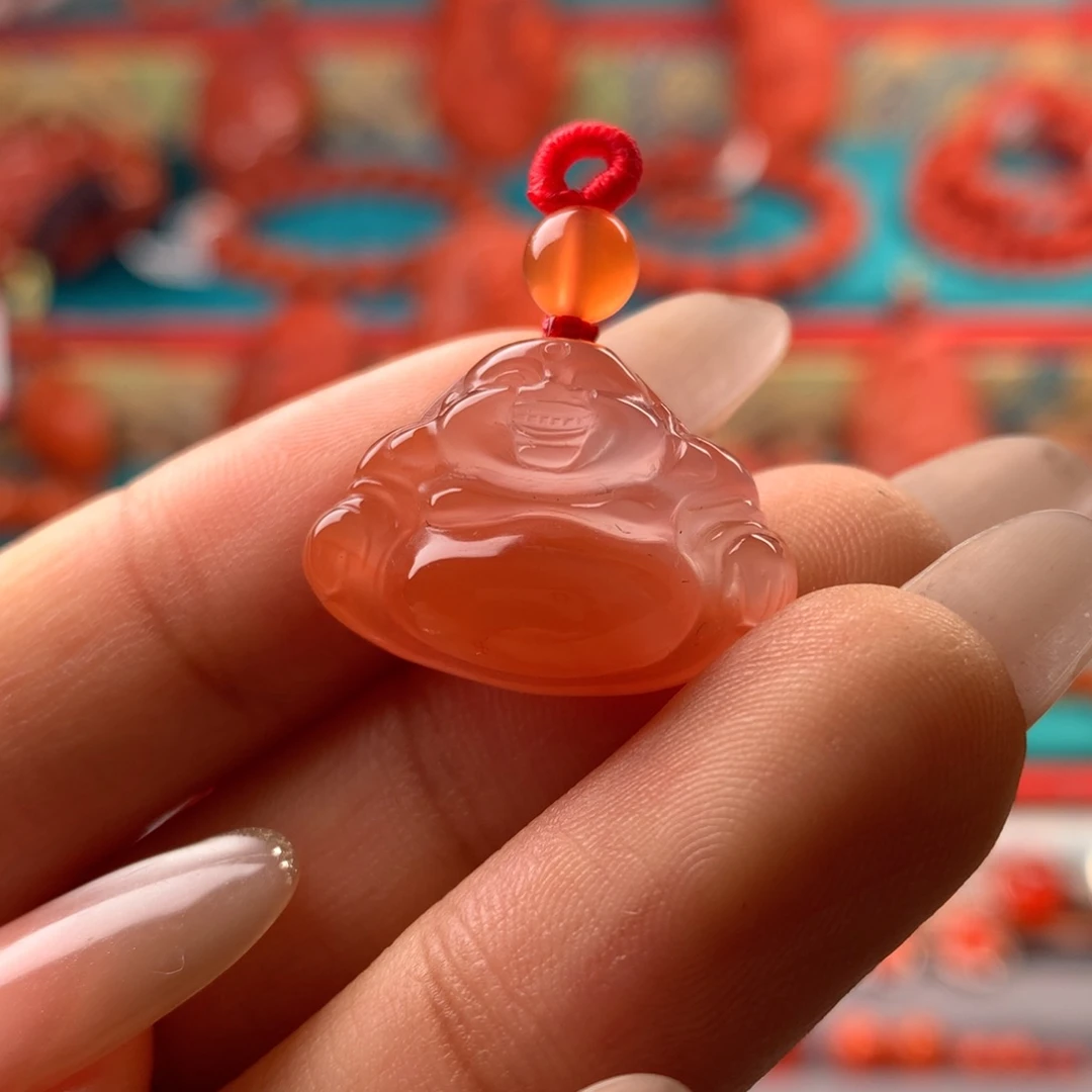 吊坠(不含链)未镶嵌南红玛瑙