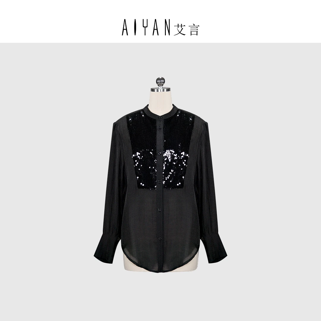 keke、设计款【AE578】新款气质百搭小众设计长袖女装衬衫