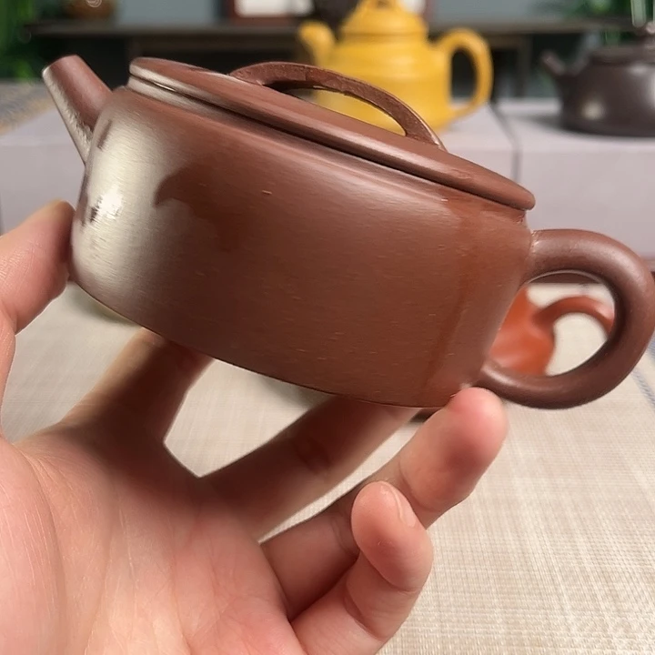 黄***眼茶杯紫砂宜兴原矿手工紫矿壶