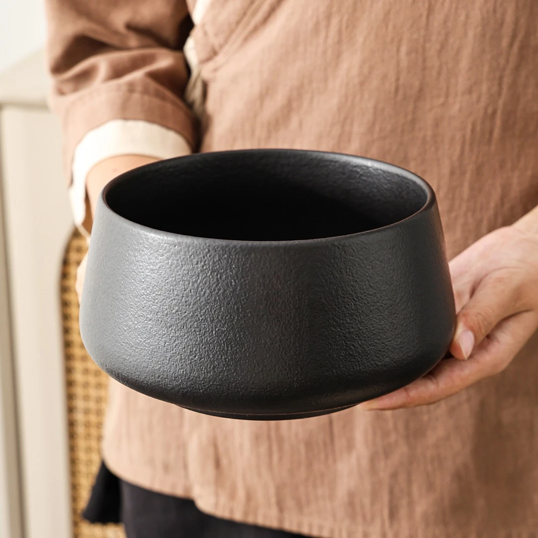 大小号陶瓷茶渣缸桌面干湿分离家用带盂废水桶烟灰缸茶具配件茶洗