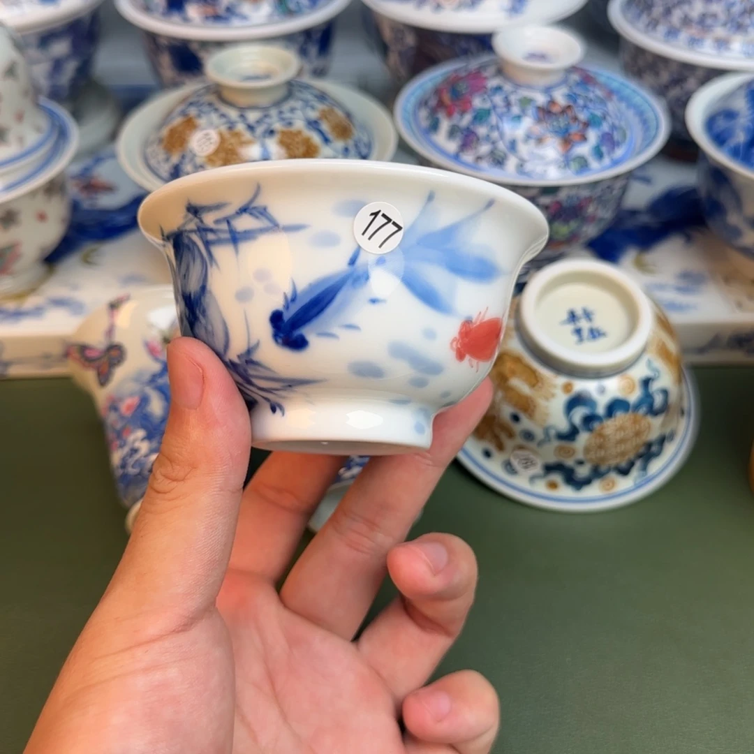 彦祖纯手工手绘茶具177