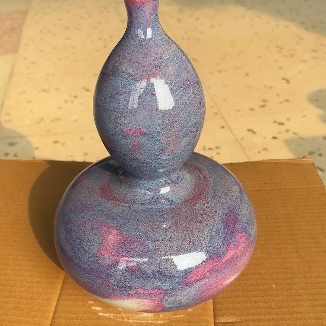 摆件陶郑家钧窑摆件