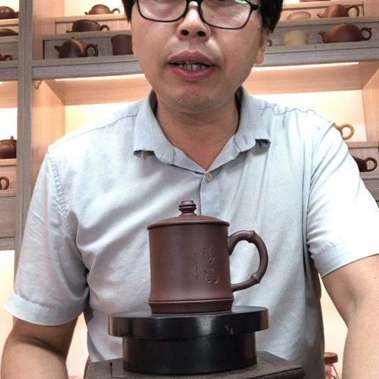 茶杯紫泥竹节杯容量200