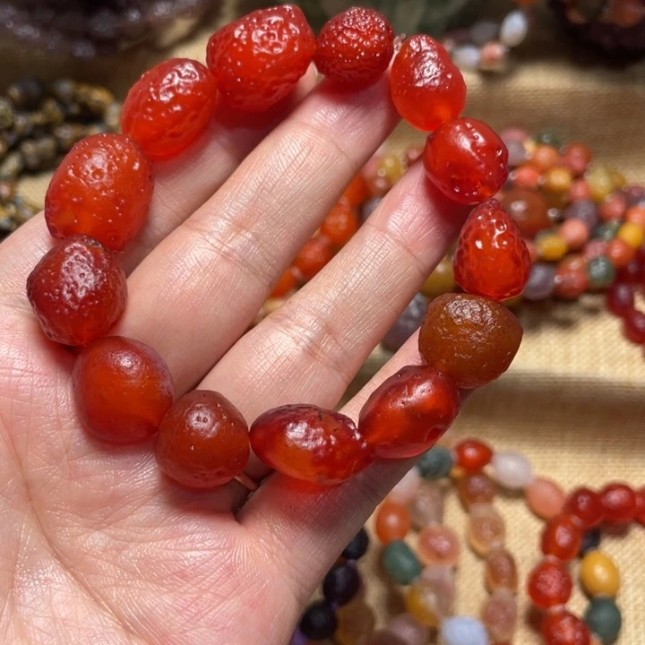 玛瑙/玉髓合金手链