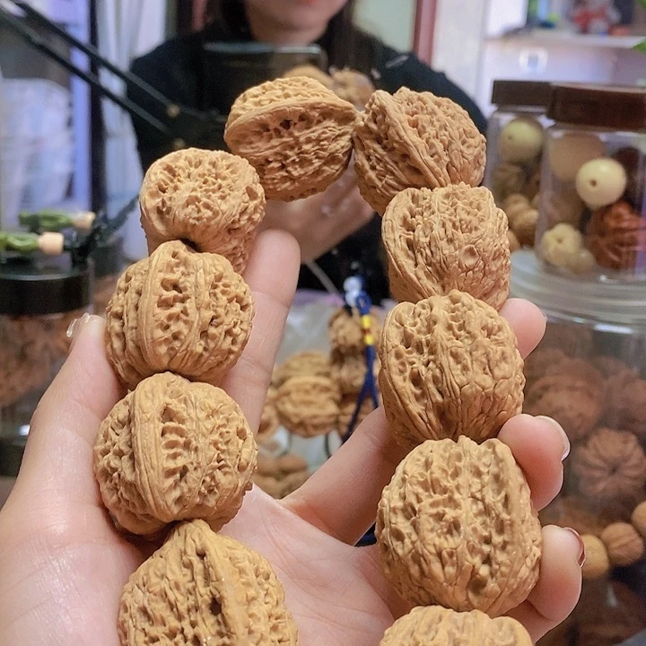 【闪购商品】文玩核桃把件燕*35平谷绣球