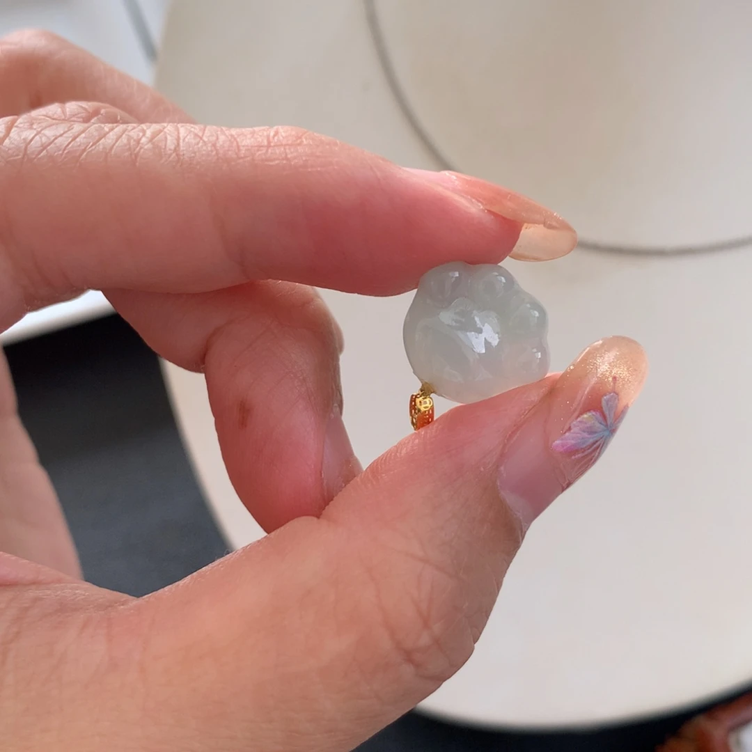 翡翠未镶嵌项圈057585886687808780