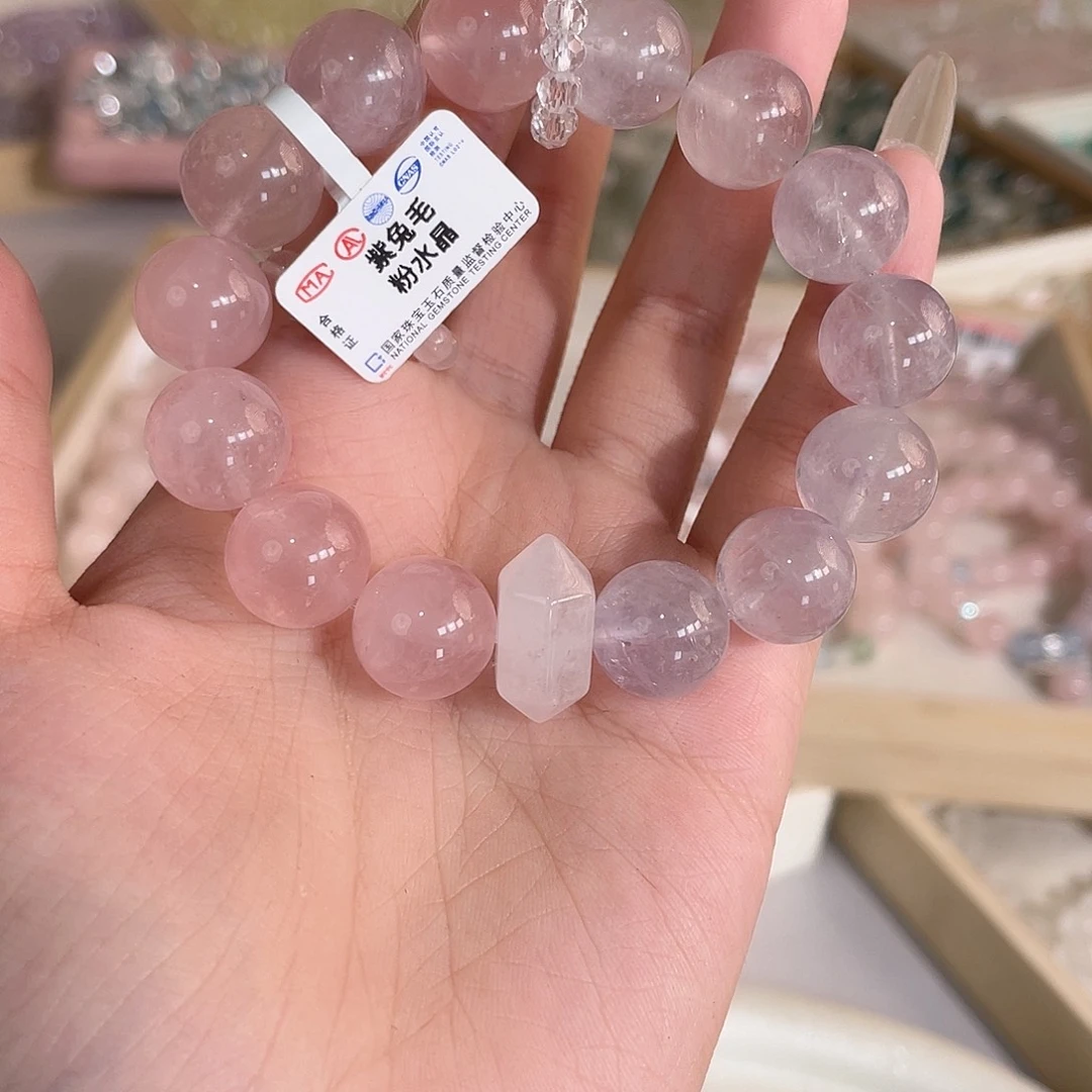 水晶手链未镶嵌多样性发货515