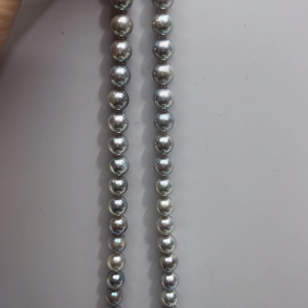 海水珍珠颈饰银S925镶嵌