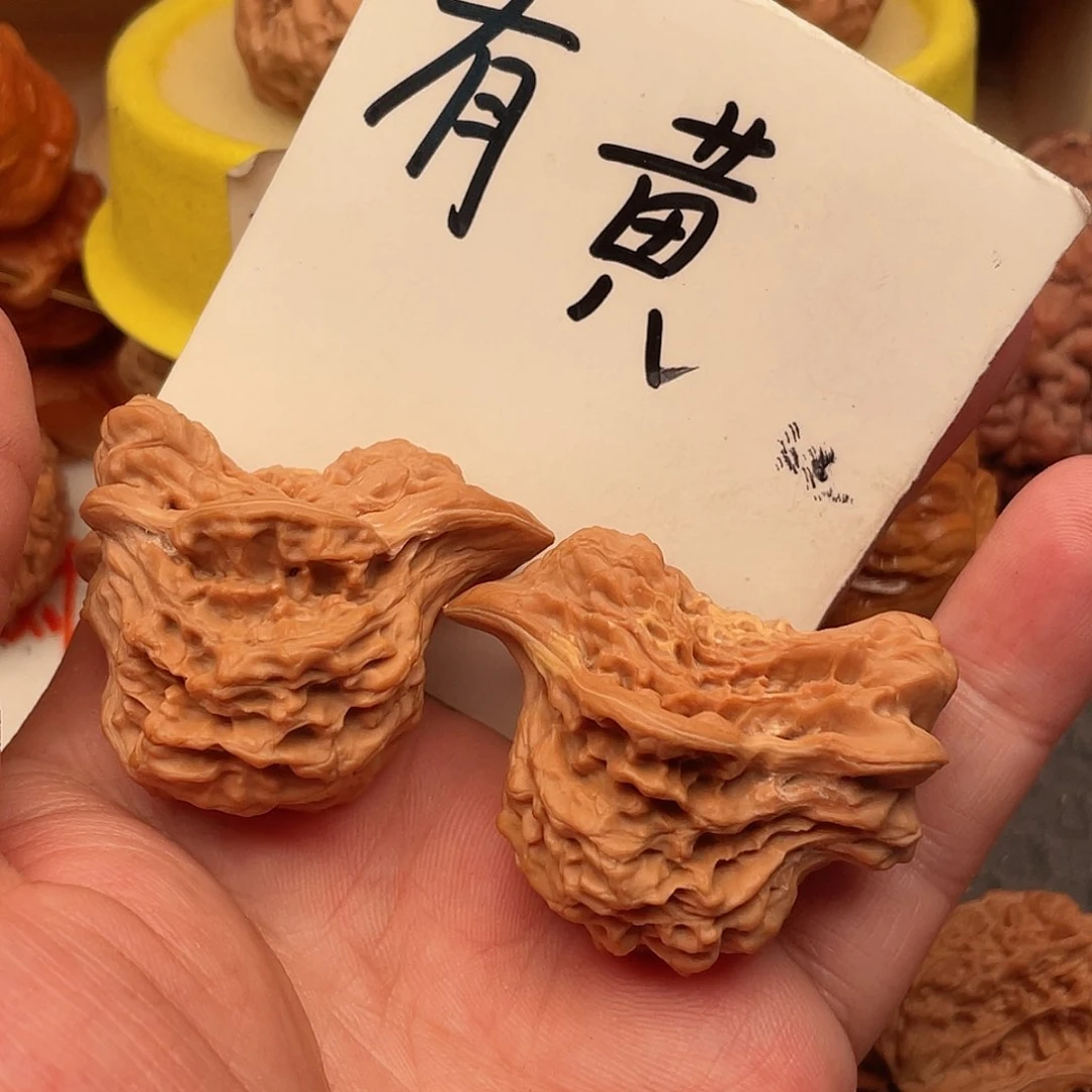 文玩核桃把件远**诗小鸟