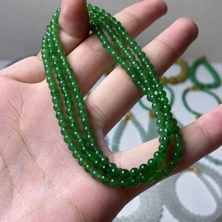定制翡翠未镶嵌缅甸翡翠A货卡3.8