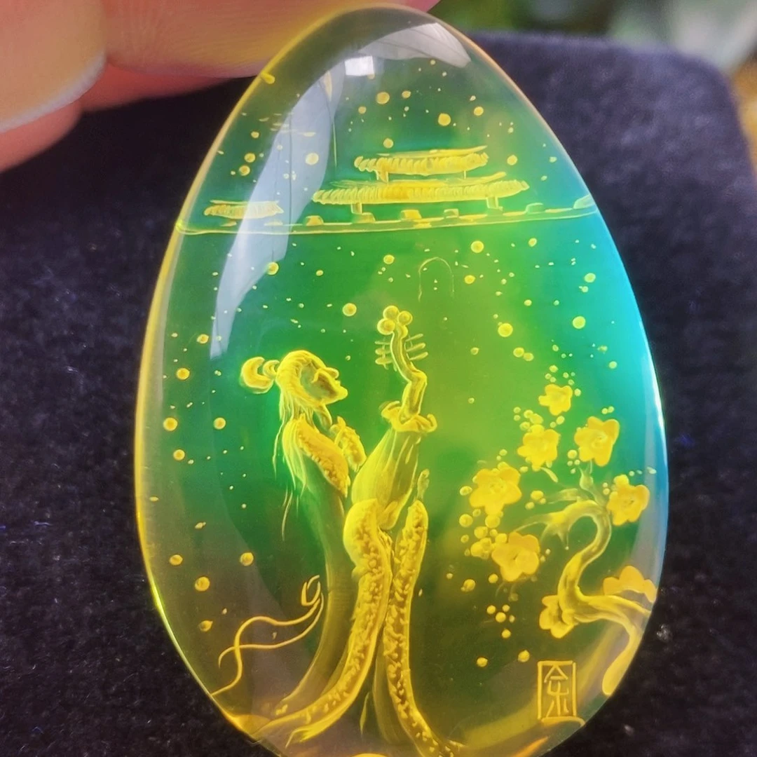 【闪购商品】金珀吊坠(不含链)未镶嵌
