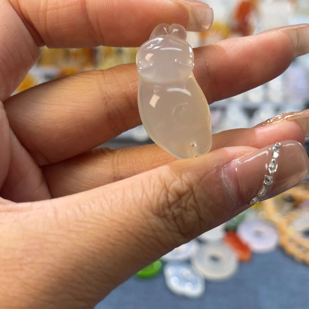 玛瑙/玉髓未镶嵌颈饰