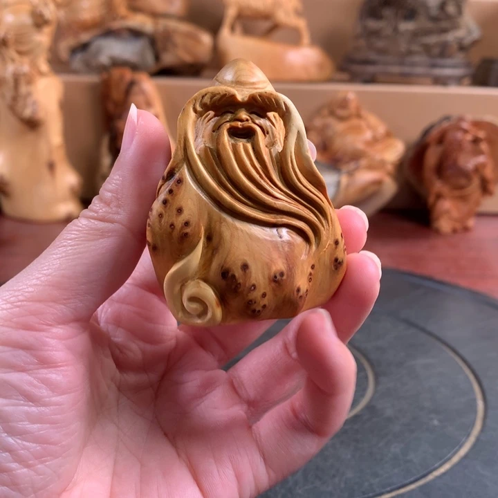 柏木（崖柏）根雕摆件