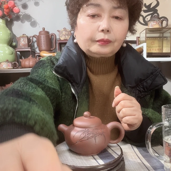 底槽青茶壶海**线原矿紫砂壶