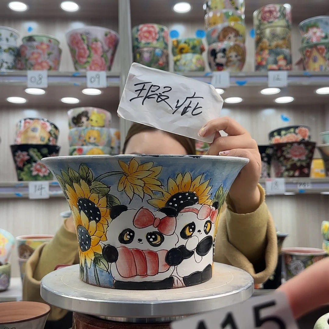 紫砂花盆瑕疵瑕疵415