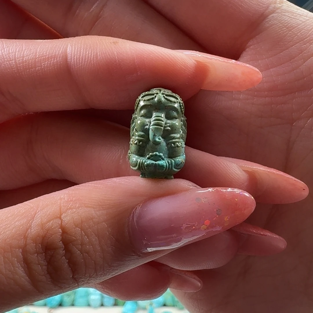 绿松石未镶嵌吊坠(不含链)福利象神