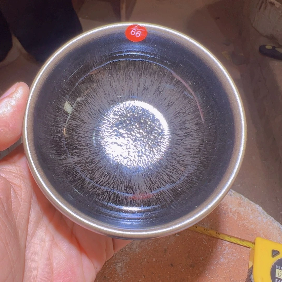 茶盏66 建窑建盏长聚龙窑