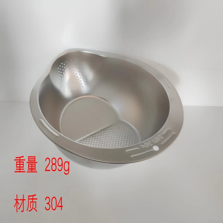不锈钢沥水篮淘米盆淘米神器洗米筛家用厨房