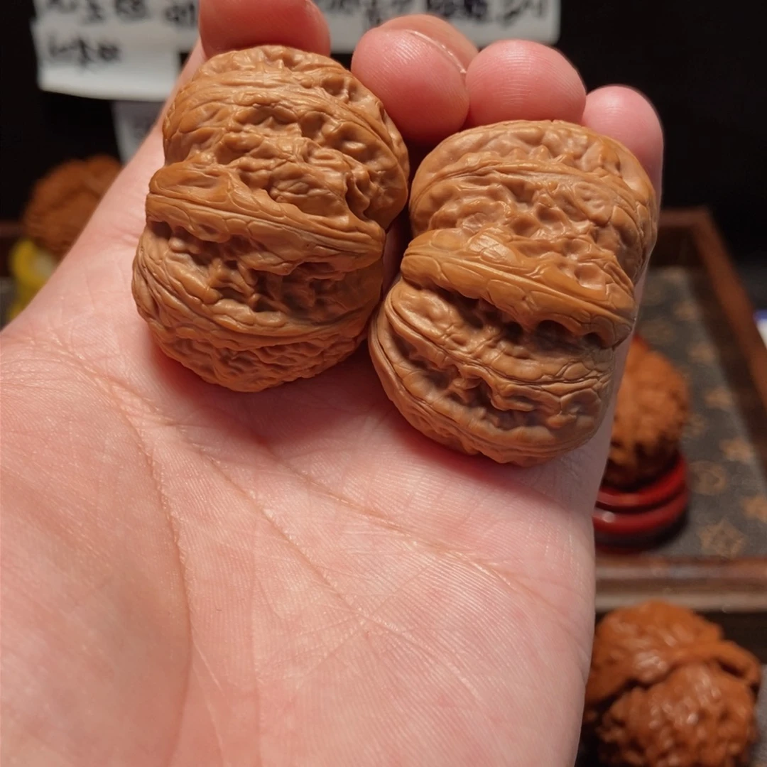 吊坠文玩核桃元宝44尺228