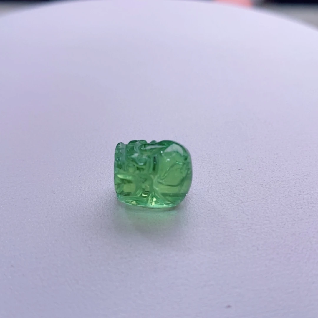 颈饰未镶嵌碧玺貔貅单颗yy