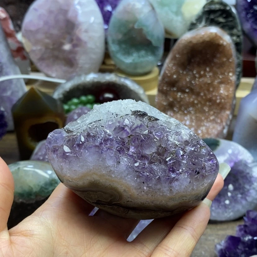 【闪购商品】未镶嵌大型摆件（非配饰）紫晶32