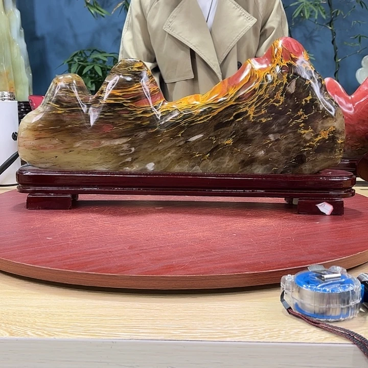 顺***然石材天然玉石摆件