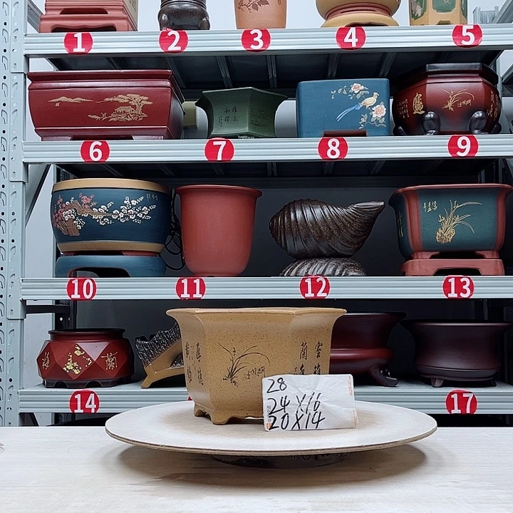 花盆紫砂紫砂花盆