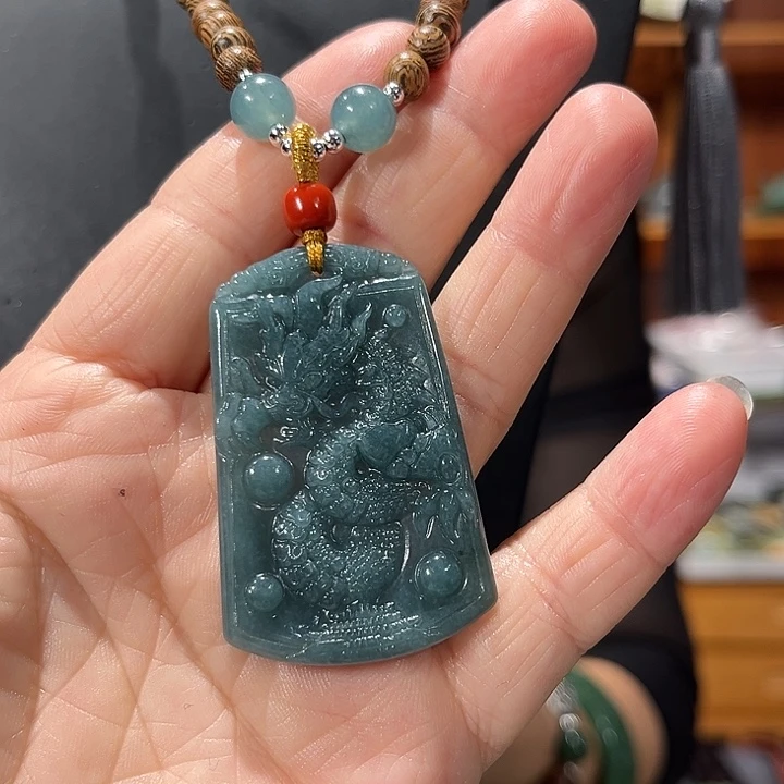 未镶嵌岫玉毛衣链