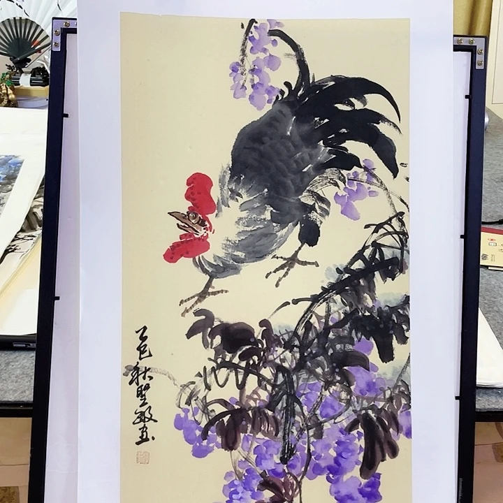 国画张圣敏先生纯手绘作品