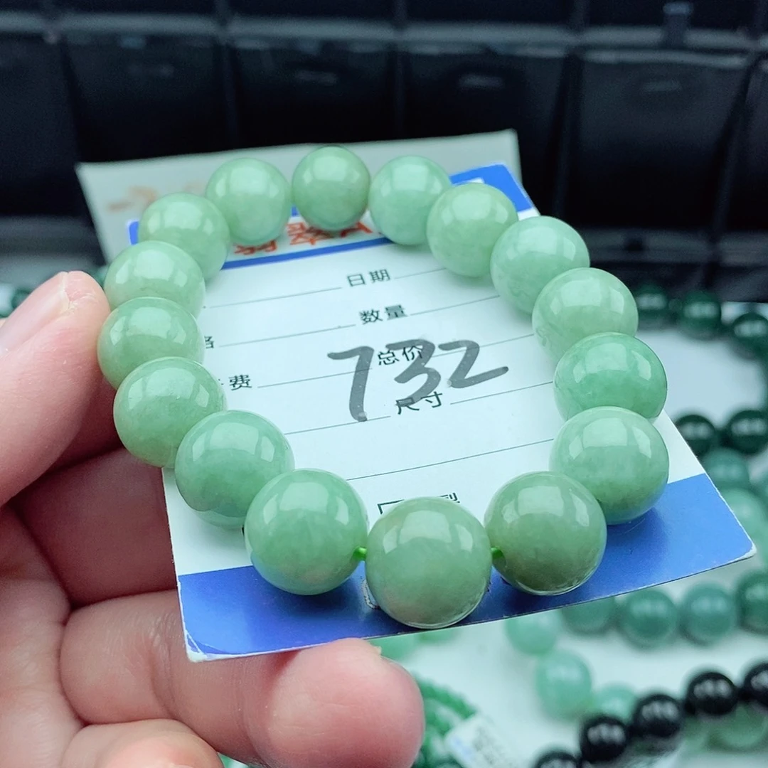 翡翠毛衣链未镶嵌