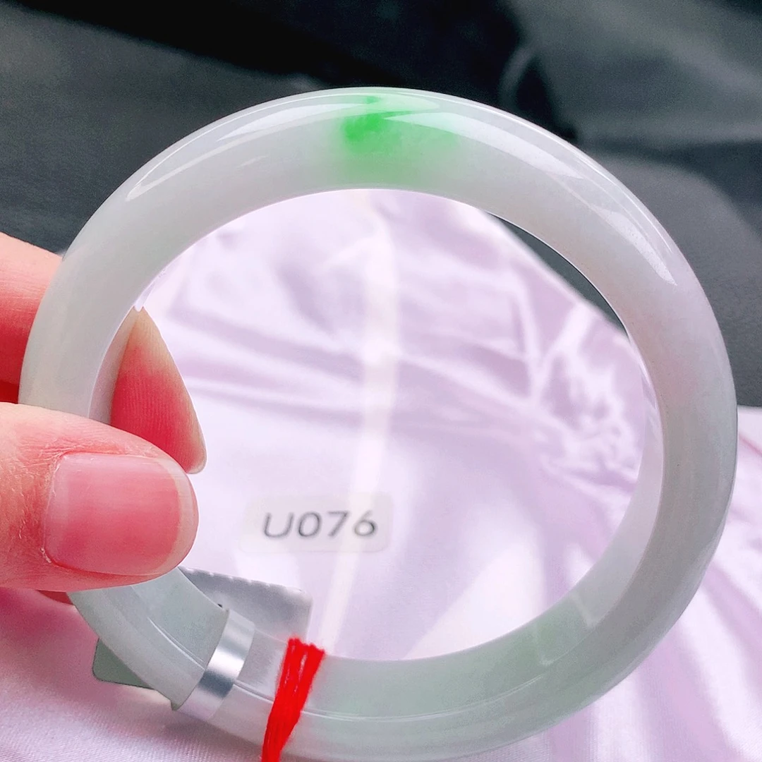 翡翠未镶嵌手镯缅甸天然a货翡翠手镯