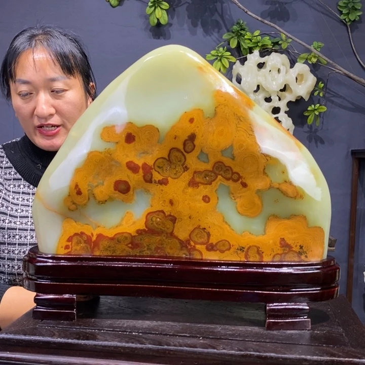 石材精品古青石摆件