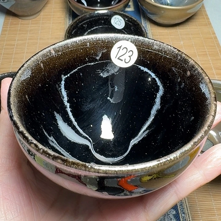 茶盏123 坚记茶盏摆件