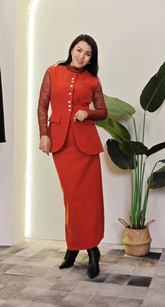 帕美丽新款两件套70983