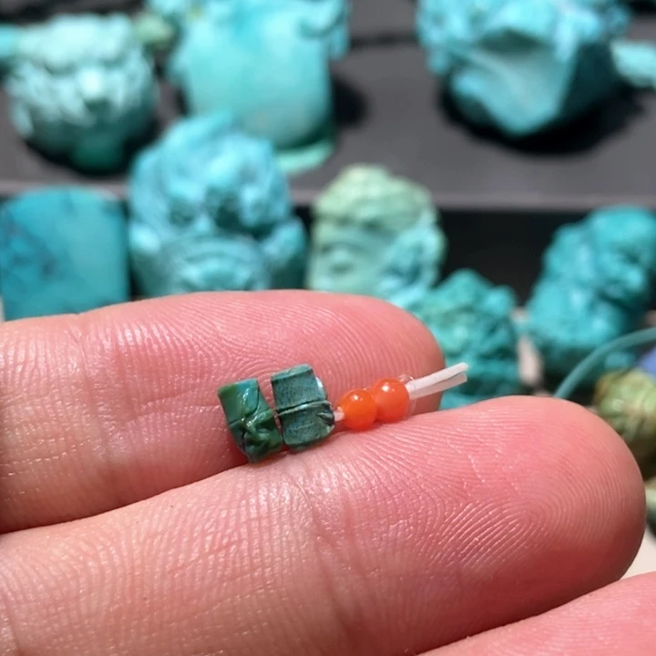 南红玛瑙合金颈饰