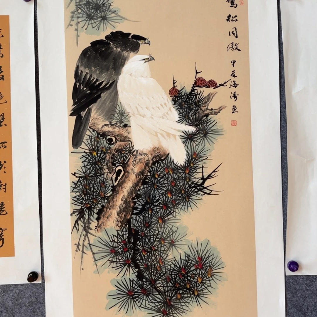 国画国画作品李海涛山水精品手绘