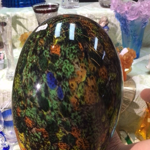 有机玻璃中古琉璃花瓶