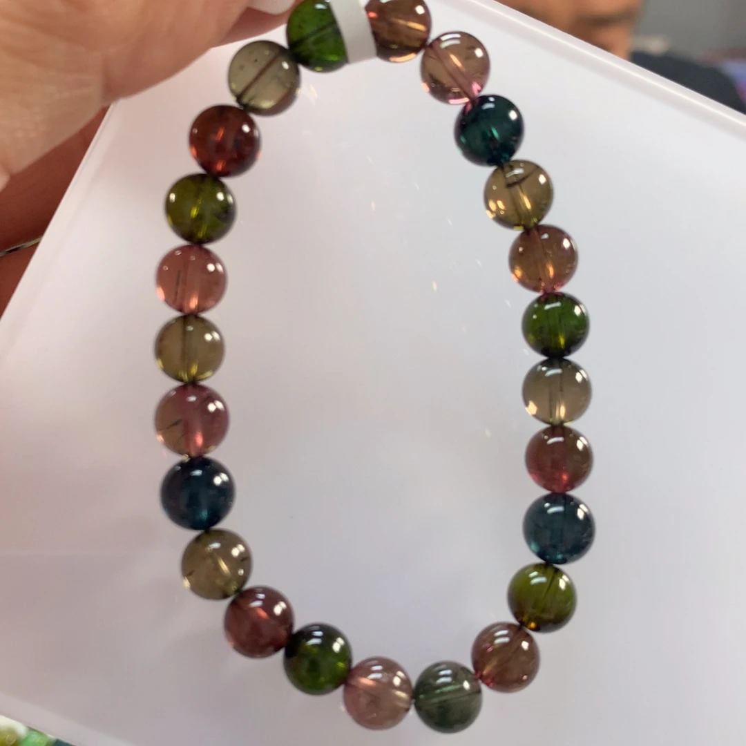 手链碧玺未镶嵌7.7左右