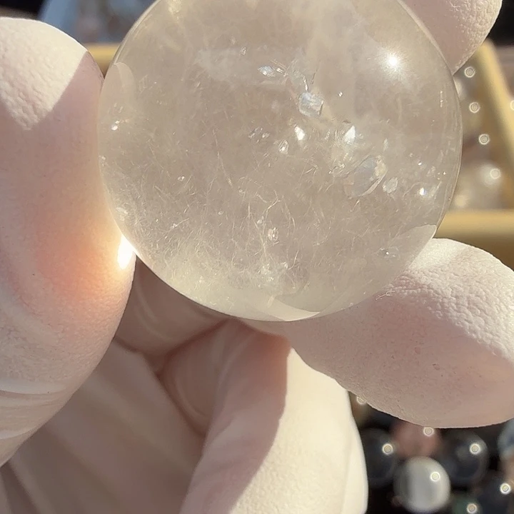 Z***e水晶未镶嵌珠宝半成品兔毛定制不退换