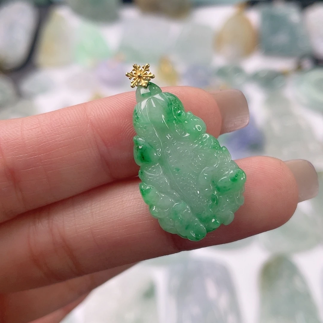 吊坠(不含链)未镶嵌翡翠1
