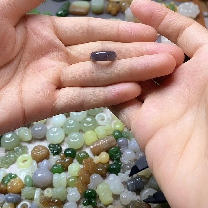 未镶嵌和田玉挂件跑环