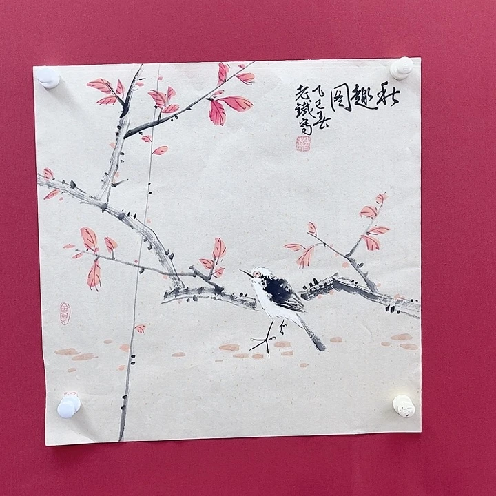 国画纯手绘国画作品