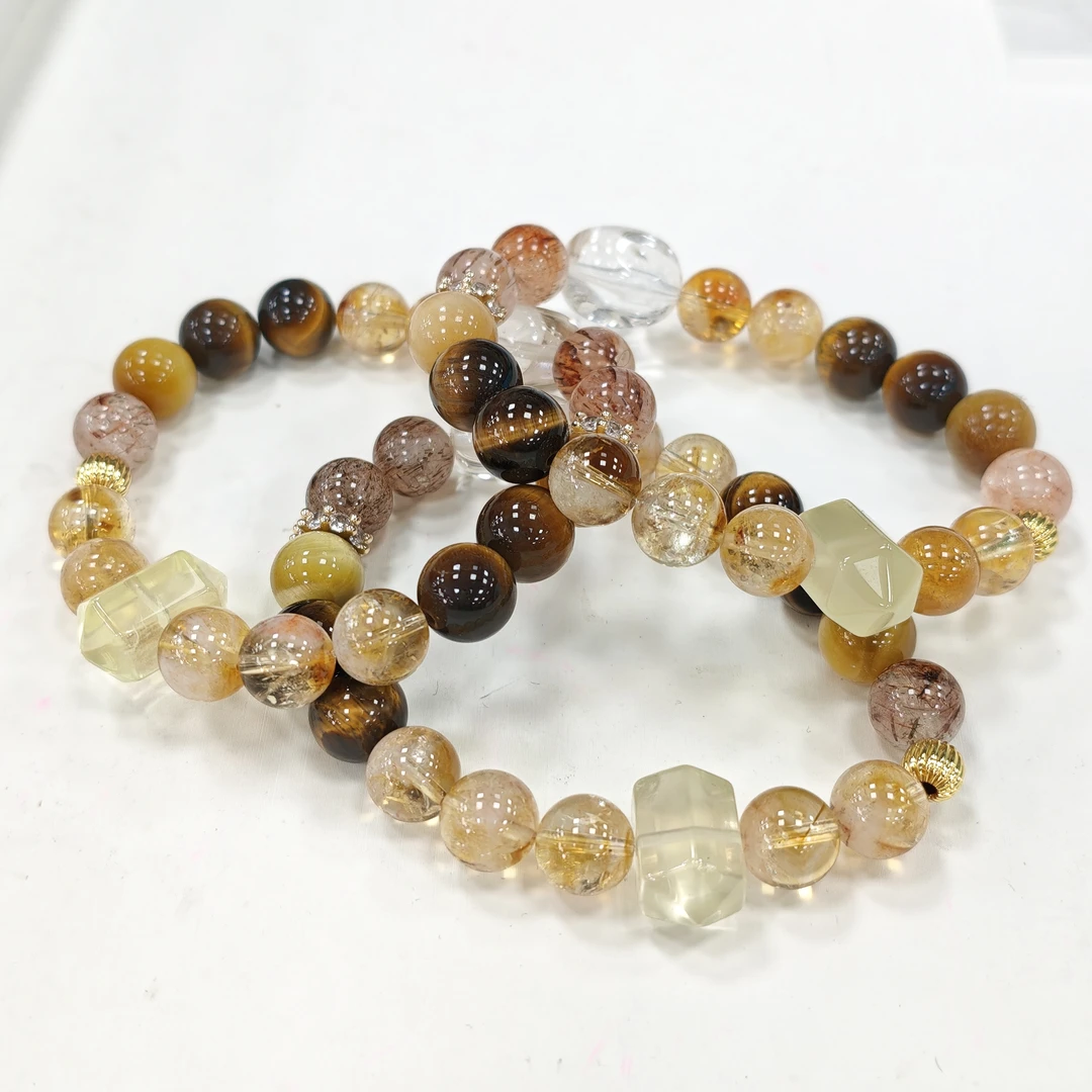 【村有晶品】原创水晶单圈手链 多样性发一件  1001ZBDX