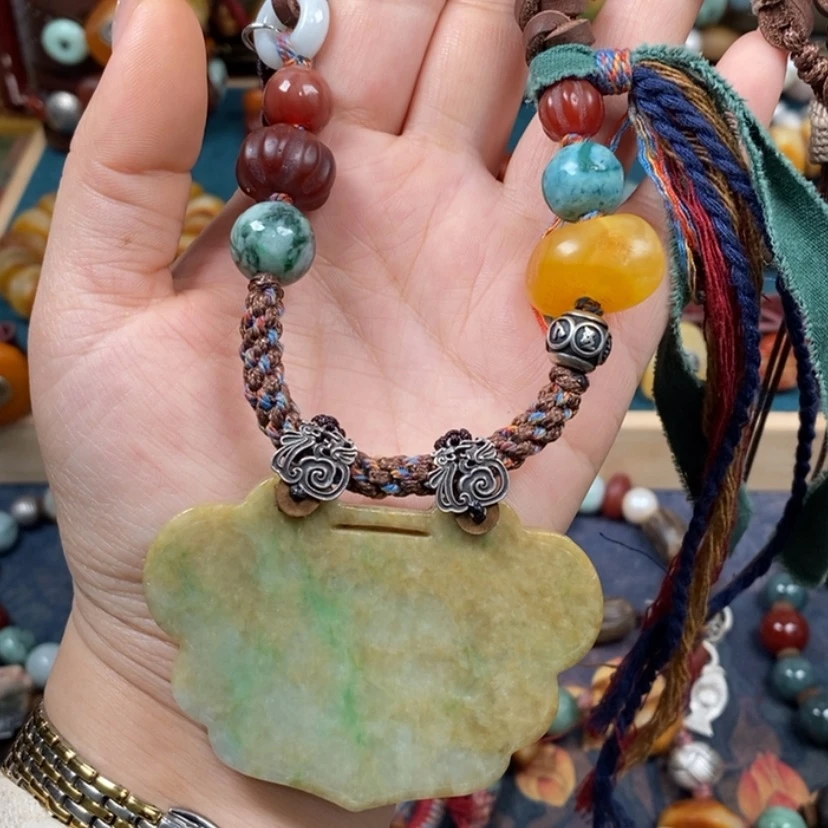 【闪购商品】翡翠颈饰未镶嵌项链