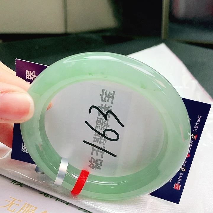 翡翠未镶嵌手镯缅甸天然a货翡翠手镯