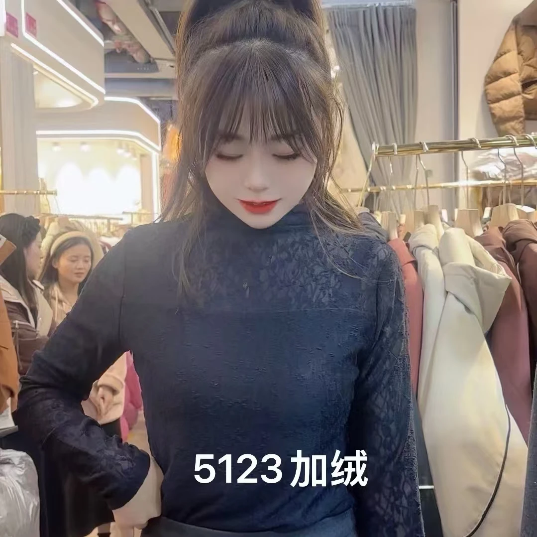 秋冬装新款加绒加厚打底打底外穿5123款