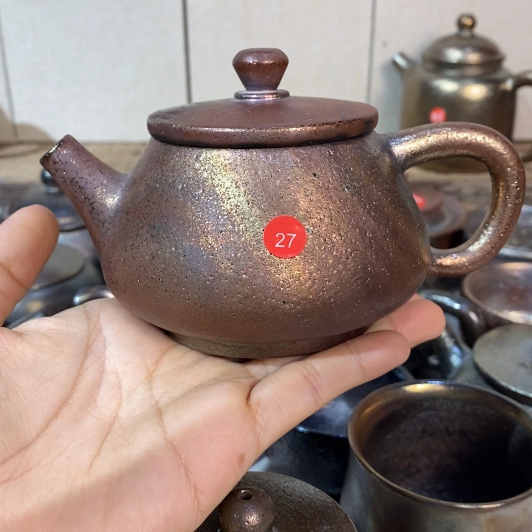 豫***安云南建水紫陶柴烧壶
