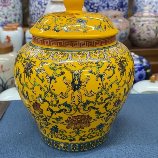 瓷片茶叶罐密封罐