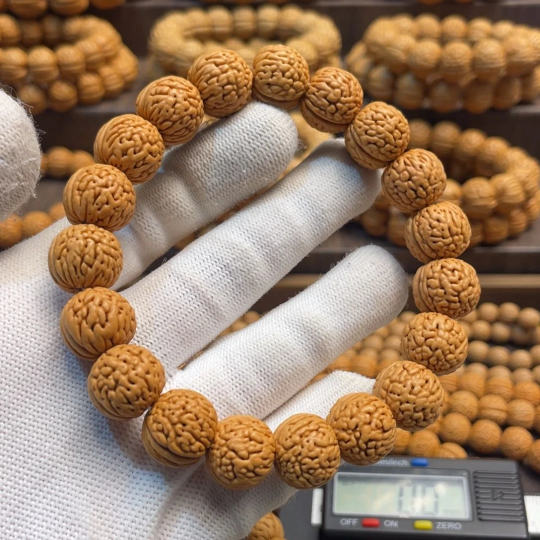 手串桃核野生蟠龙