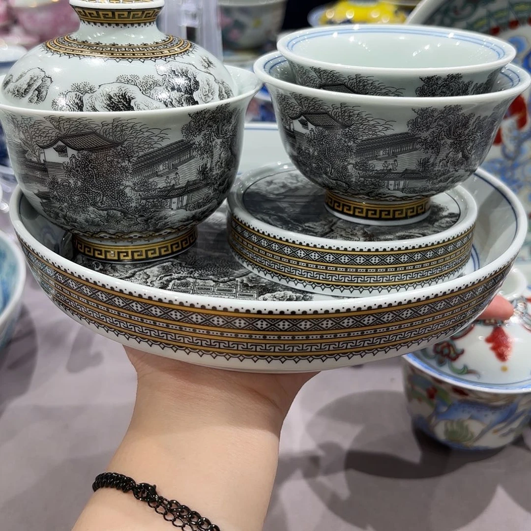 瓷片景德镇瓷器精品展示